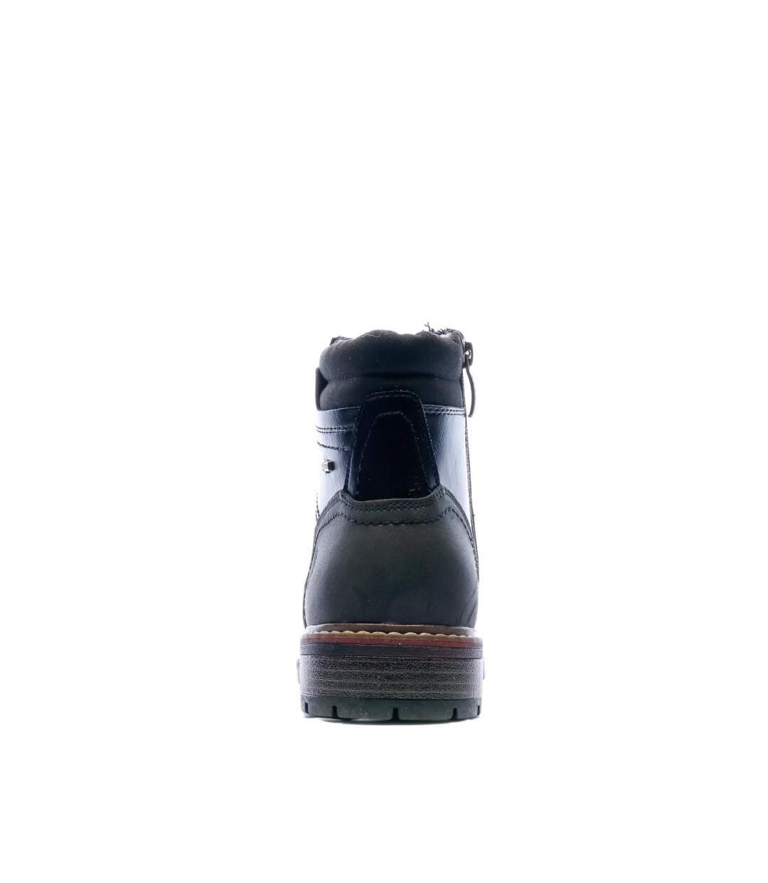 Bottines noir homme relife joymen-3