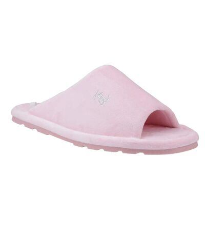 Womens/ladies vivien padded slippers almond blossom Juicy Couture
