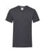 T-shirt valueweight homme gris foncé chiné Fruit of the Loom Fruit of the Loom