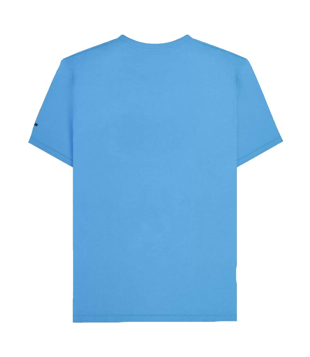 Mens Ss25 Racing Stripe T-shirt Azure Blue Lambretta-3