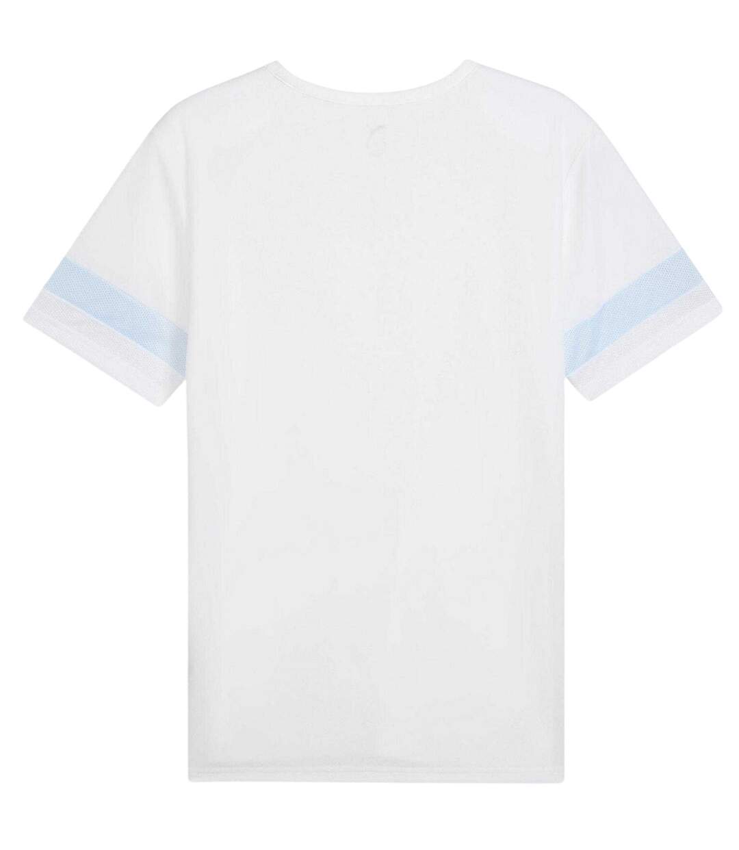 T-shirt Individual Rise Homme Blanc Bleu Puma-2