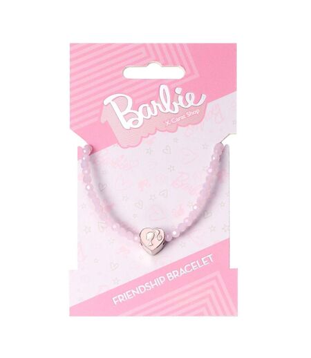Barbie Beaded Charm Bracelet (Pink) (One Size) - UTTA11600