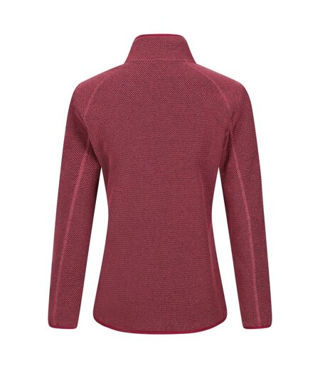 Veste Polaire Kinwood Femme Corail Clair Rouge Foncé Regatta