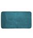 Tapis Uni en Flanelle Flanou 60x110cm Bleu-1