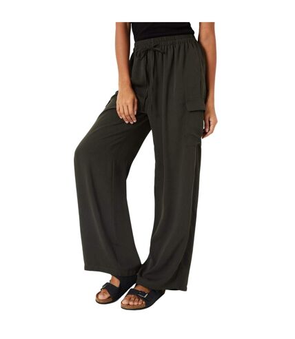 Pantalon femme kaki gris Dorothy Perkins