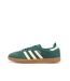 Baskets vertes/blanches homme adidas samba-1