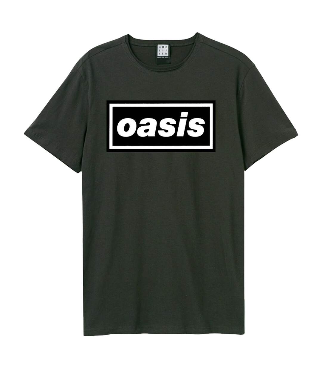 Unisex Adult Logo T-shirt Charcoal Oasis-1