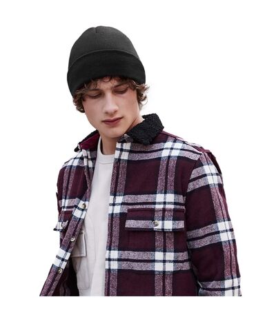 Beechfield Recycled Cuffed Beanie (Black) - UTPC4700