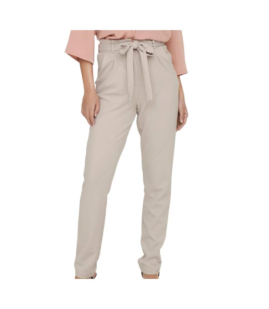 Pantalon beige femme jdy tanja - l-1