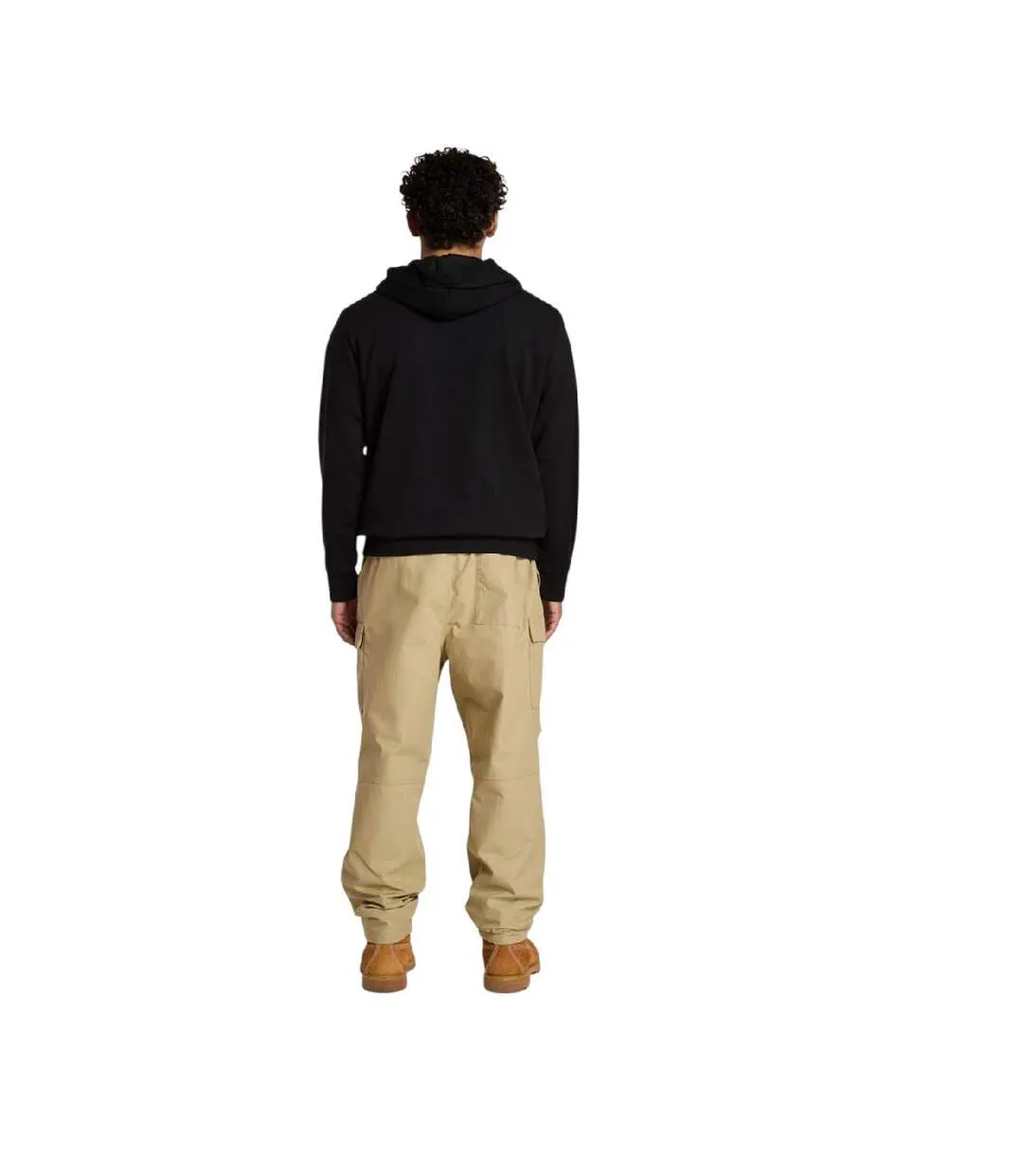 Sweat À Capuche Manches Longues Homme Noir Timberland-2