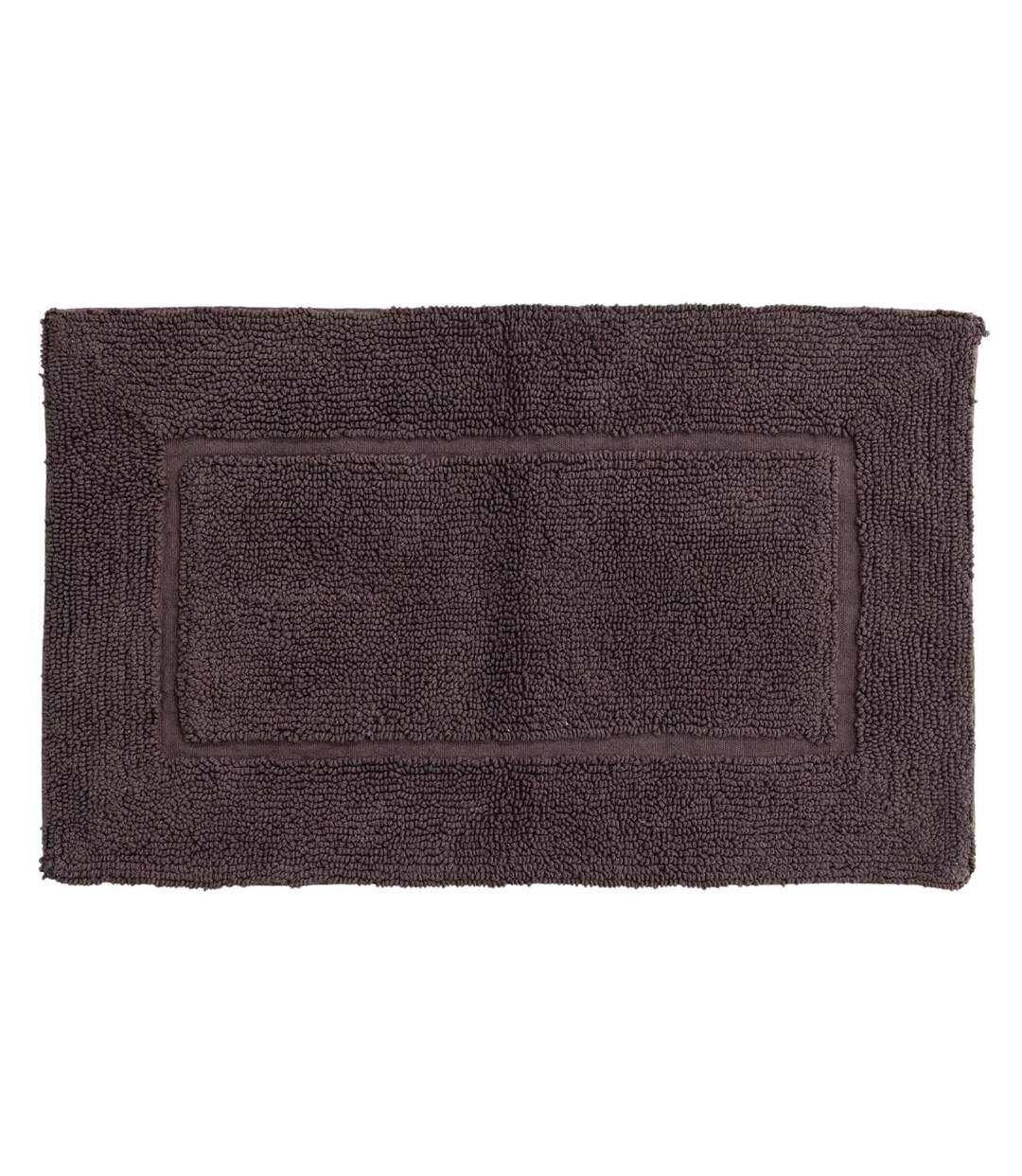 Tapis de Salle de Bain William 60x90cm Gris-1
