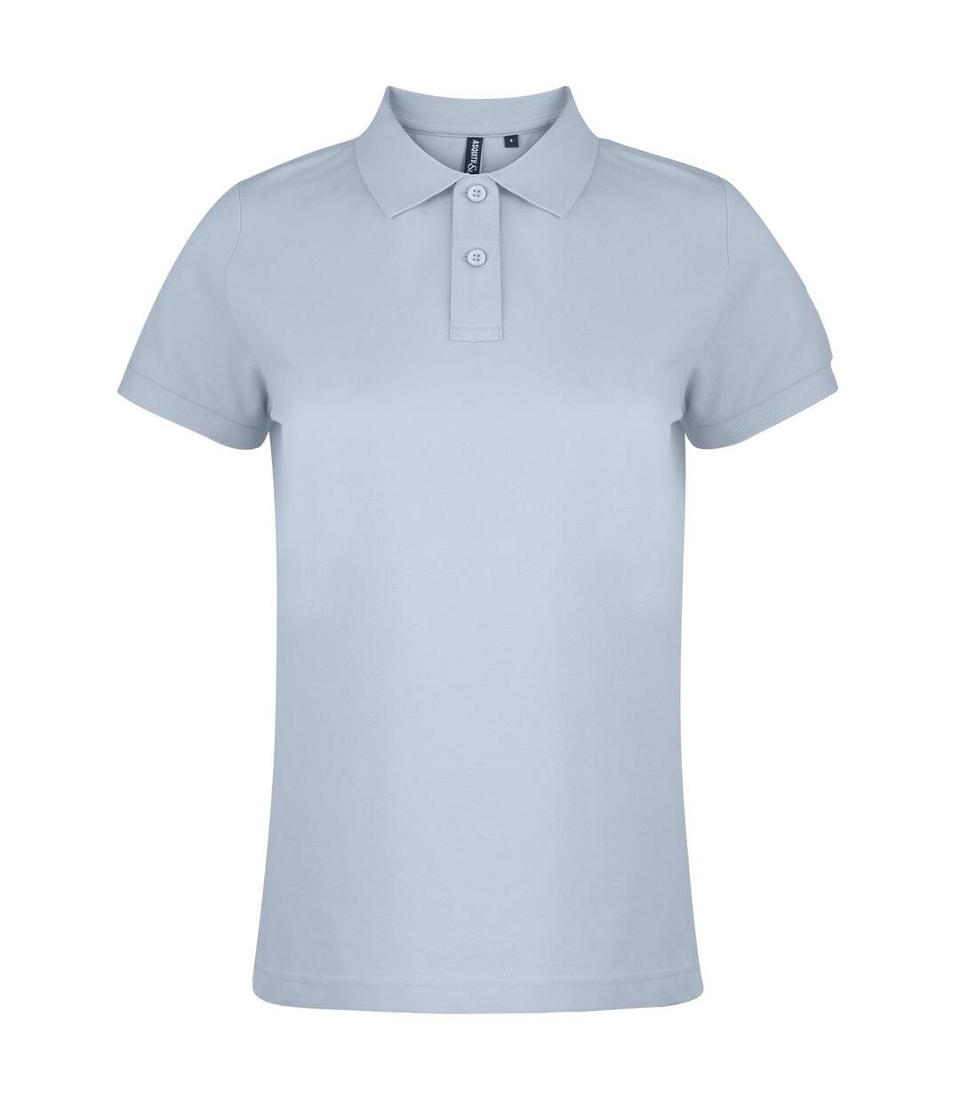 Polo uni femme turquoise Asquith & Fox-1