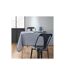 Nappe Antitache Imprimé Vichy 150x240cm Bleu-3