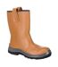 Portwest Mens Steelite Leather Rigger Boots (Tan) - UTPW374