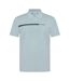 Mens Polyester Golf Polo Shirt Grey Slazenger-1