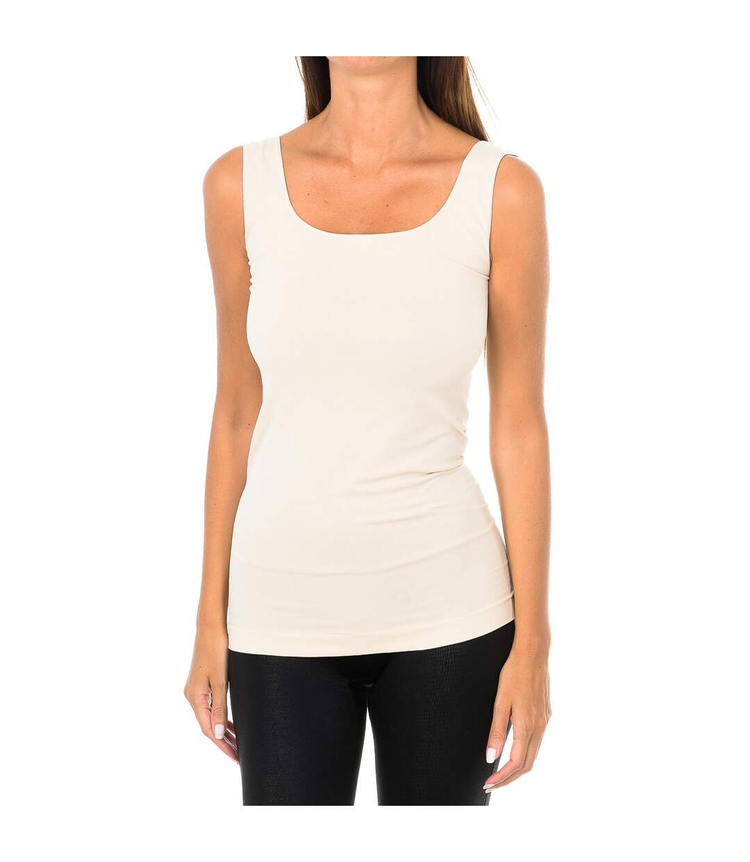 Women's Empire Tank Top Round Neck 210150-1