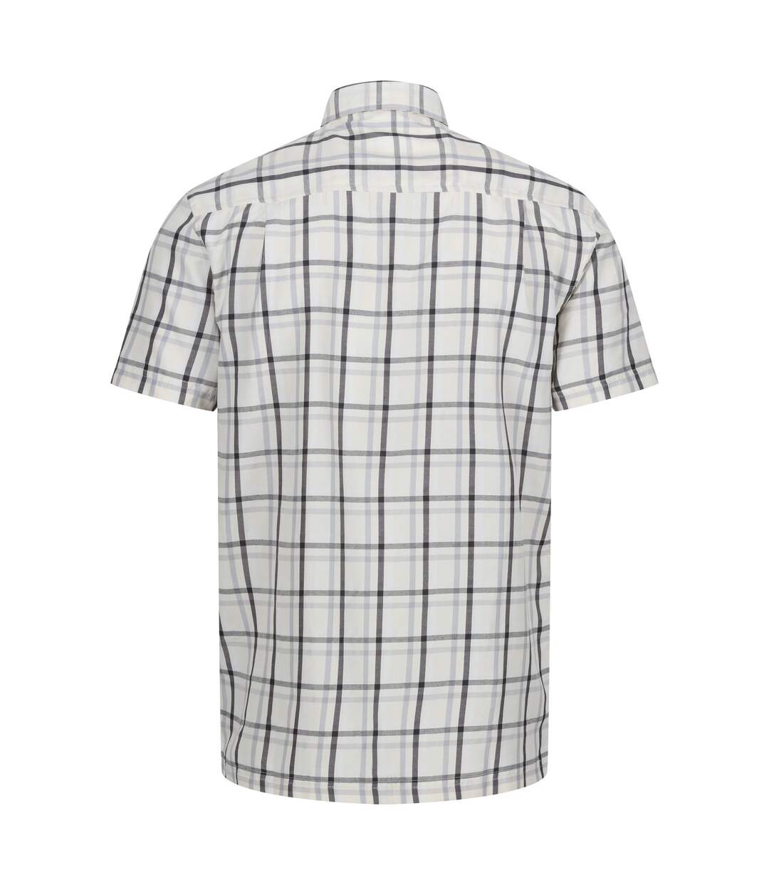 Chemise mindano homme gris argenté / cendre / blanc / guimauve Regatta-2