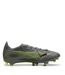 Mens Ultra 5 Match Firm Ground Football Boots Silver Yellow Puma-4