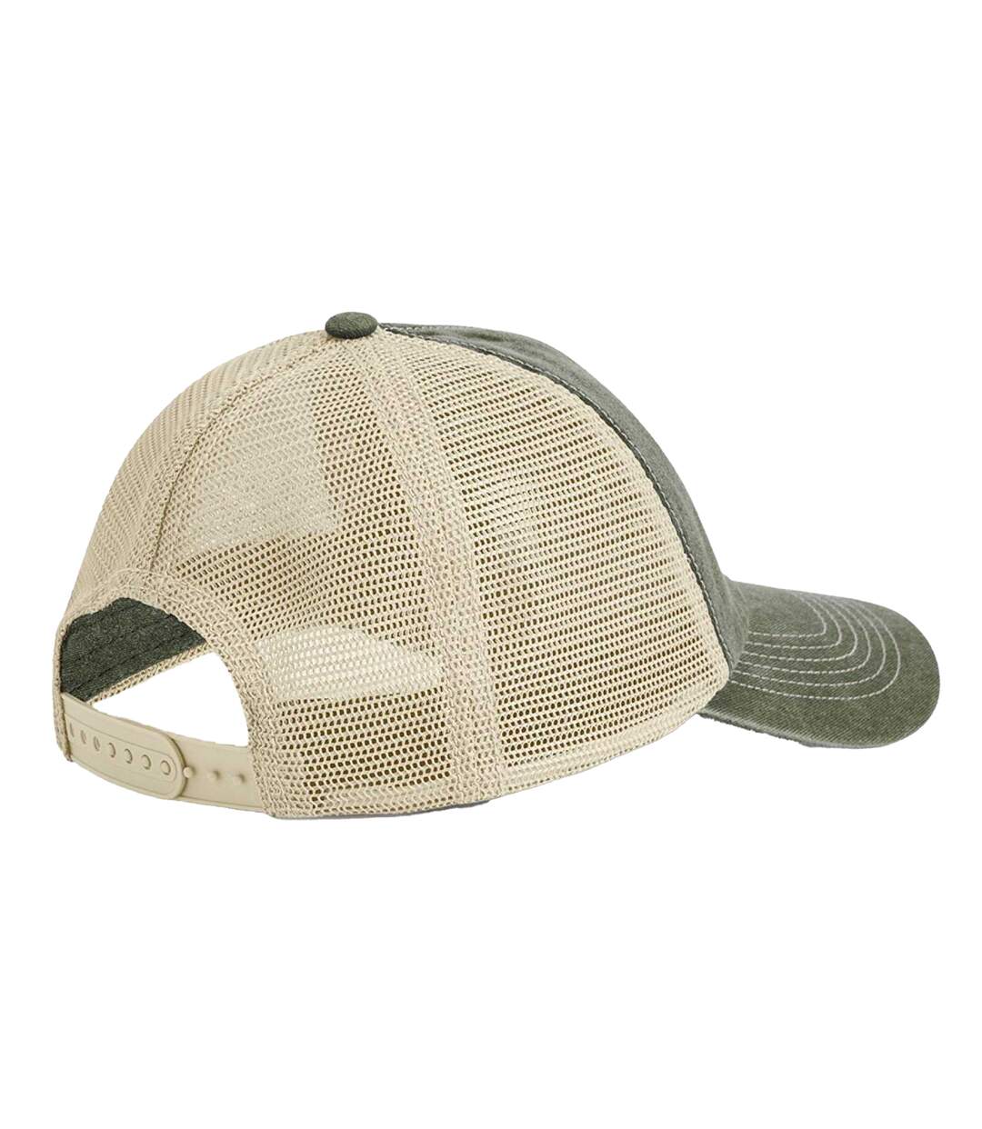 Casquette Trucker Motif/style Rétro Adulte Olive Beige Gris Beechfield-2