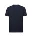 T-shirt Motif/style Uni Homme Bleu Marine Français Russell Pure Organic-2