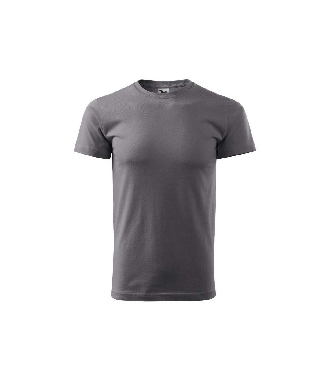 Mens Basic T-shirt Dark Grey Adler-3