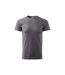 Mens Basic T-shirt Dark Grey Adler-3