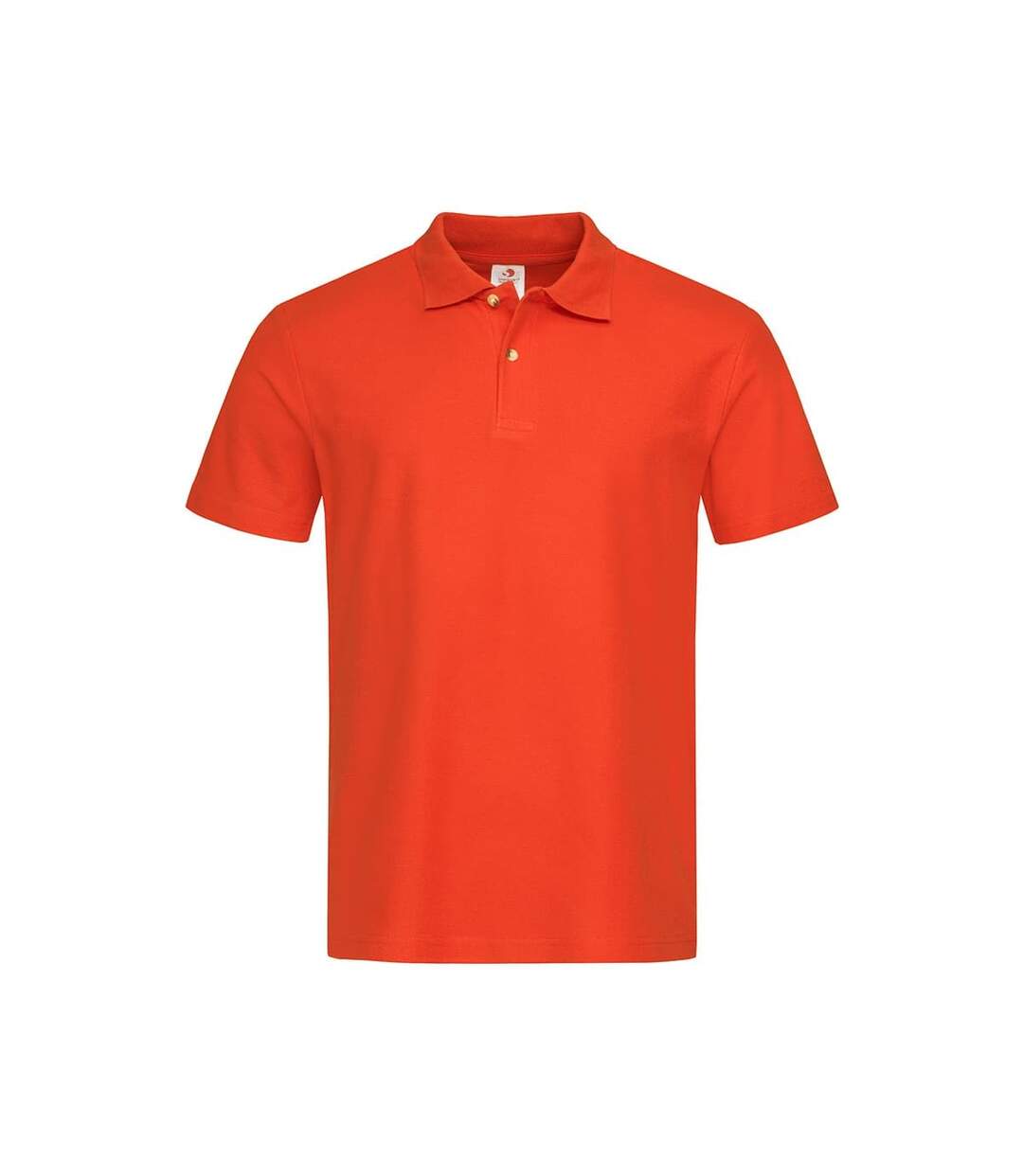 Stedman Mens Cotton Polo (Brilliant Orange)