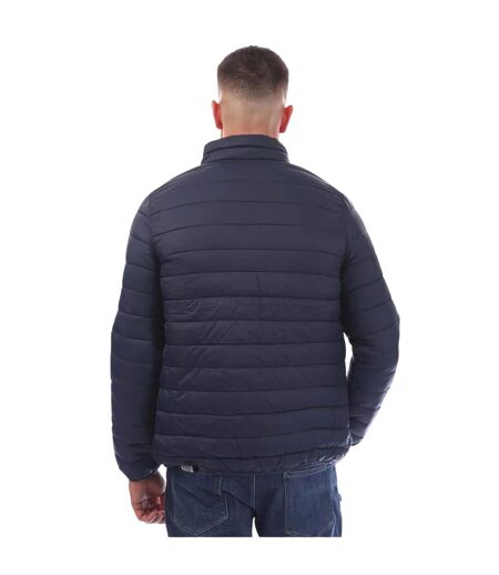 Mens Puffer Jacket Navy Aquascutum