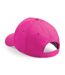 Beechfield Unisex Plain Original 5 Panel Baseball Cap (Pack of 2) (Fuchsia)