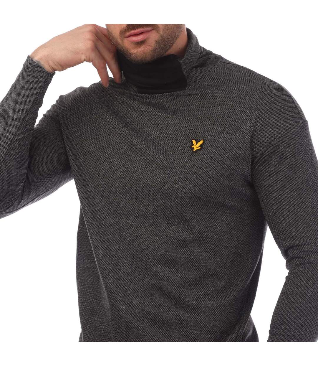 Haut De Sport Été Snood Homme Noir Lyle & Scott-4