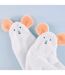 Doudou marionnette à doigts polyester collection LES PETITS FUTÉS Souris-4