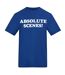 Mens Footy Mode On T-shirt Blue AWD-1