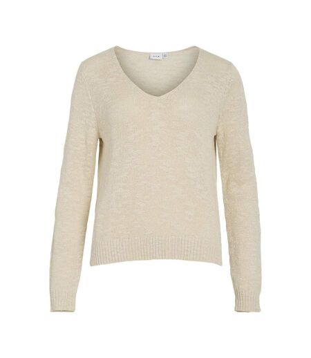 Pull beige femme only vipoca