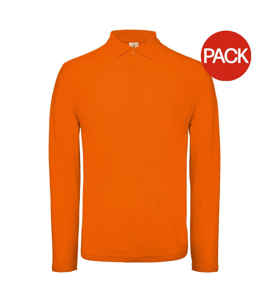 Polos id.001 homme orange vif B&C-1