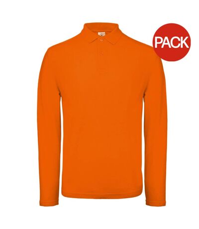 Polos id.001 homme orange vif B&C