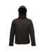 Regatta Mens Powergrid 3 Layer Jacket (Black/Black) - UTRG3119