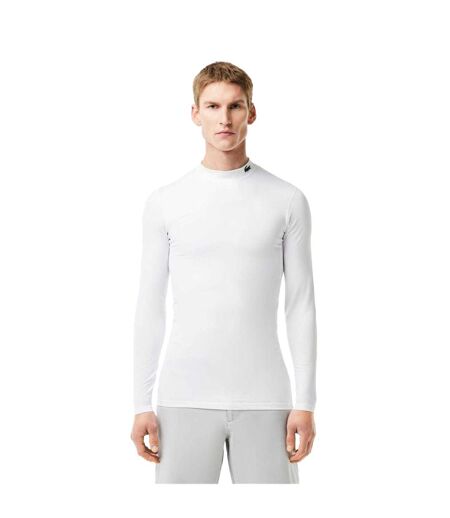 T-shirt Manches Longues Sports Homme Blanc Lacoste