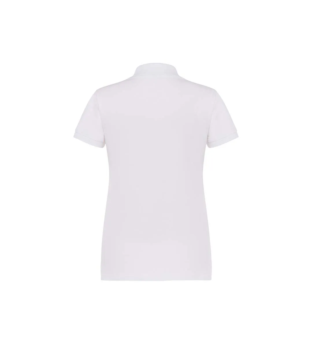 Womens/ladies Regular Polo Shirt White JHK-2