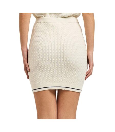 Jupe beige femme calvin klein jeans microcable