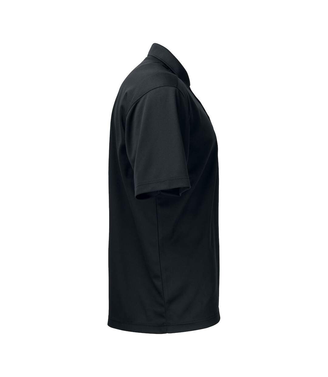 Mens Pique Polo Shirt Black Projob-4