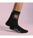5 Pack Mens Crew Socks Skull Pattern Soft Breathable Casual Socks-3