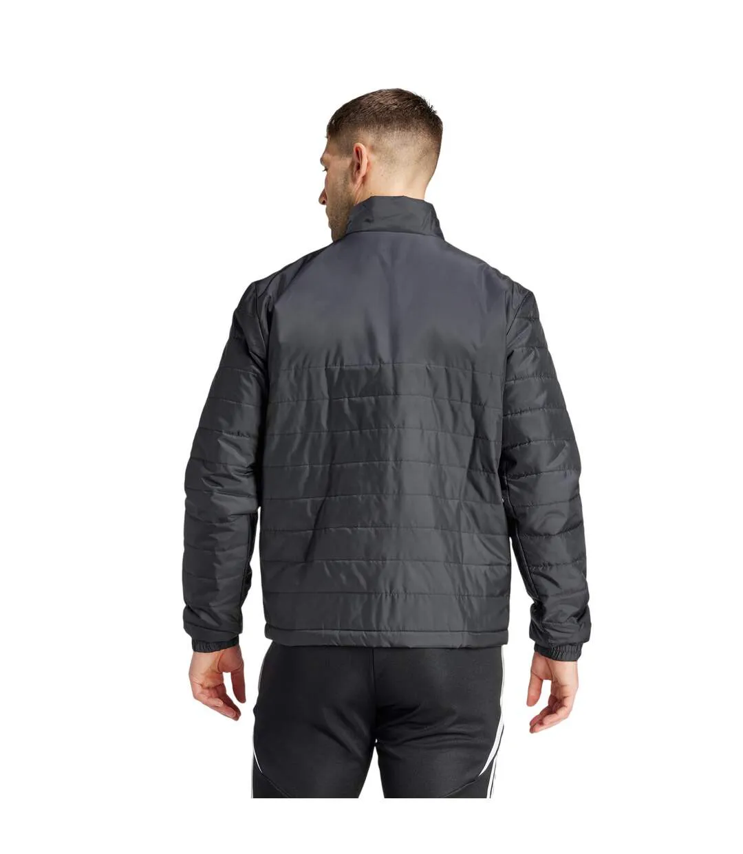 Mens Entrada Jacket Black Adidas-3