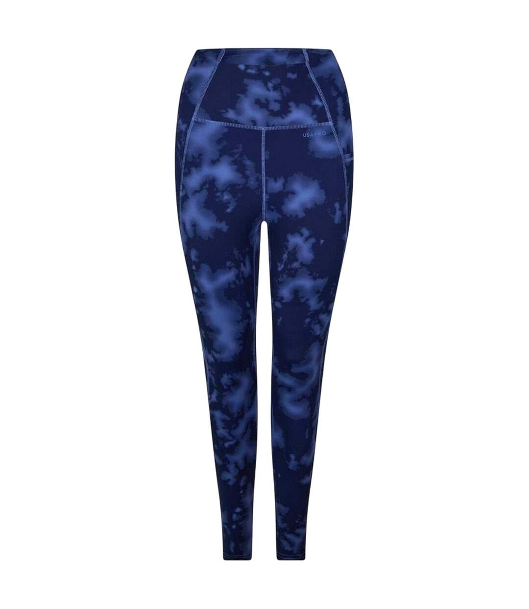 Legging Motif/style Acide Core Femme Bleu Marine Foncé USA Pro-2