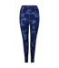 Legging Motif/style Acide Core Femme Bleu Marine Foncé USA Pro-2