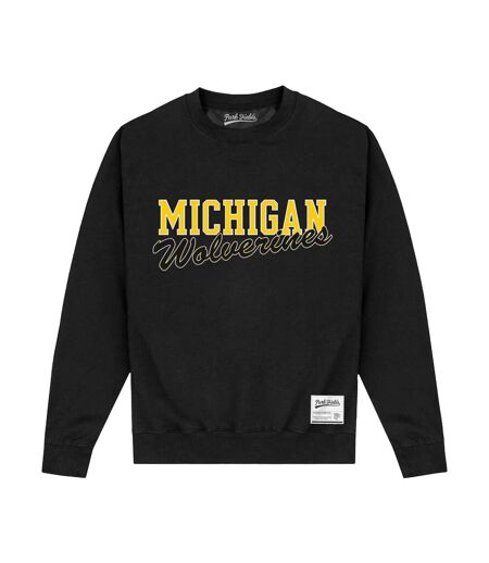 Unisex adult university of michigan wolverines sweatshirt black Park Fields