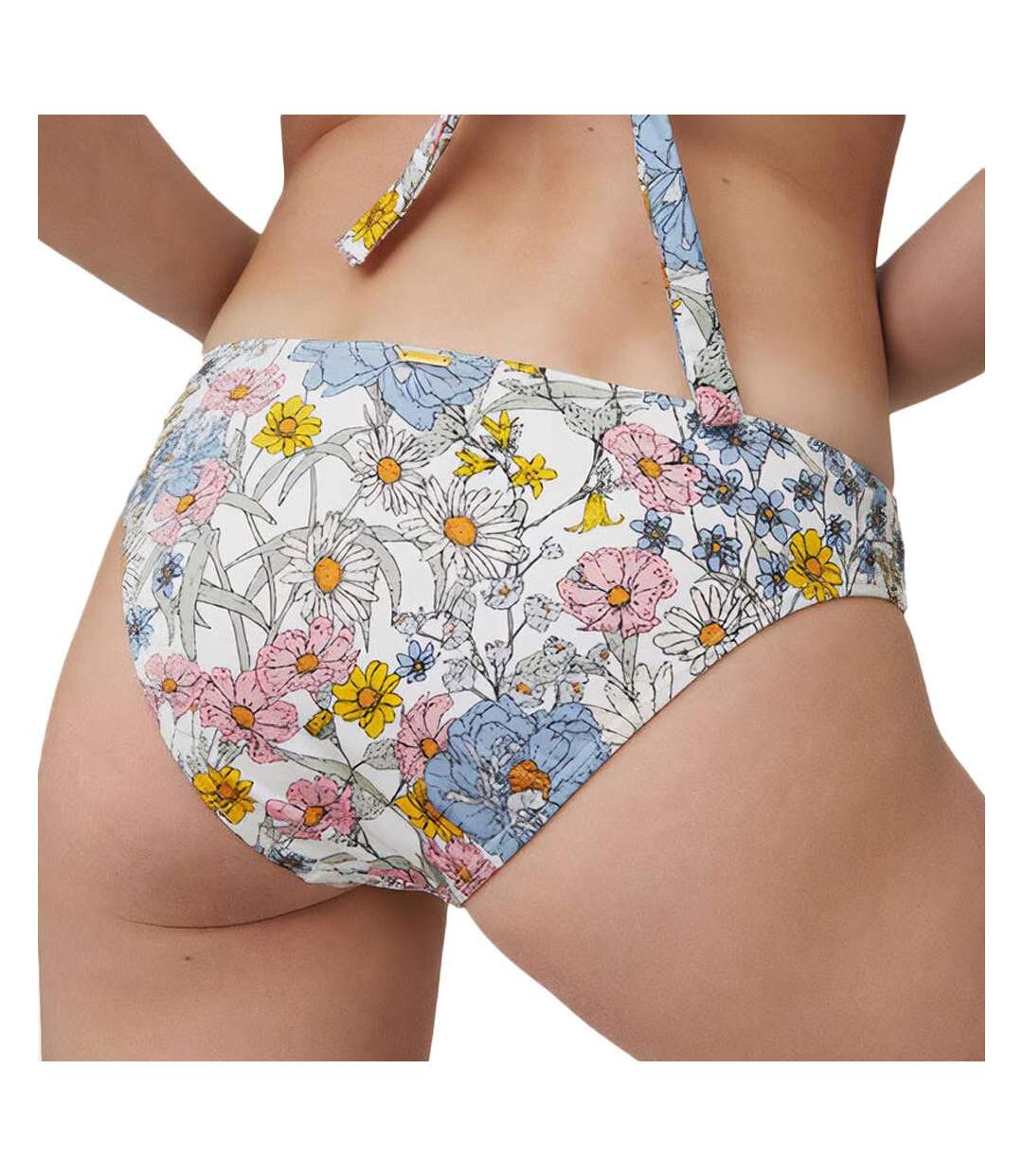 Bas de maillot de bain Blanc à Fleurs Femme O'Neill Cruz - 38-2