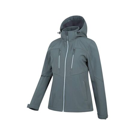 Veste softshell genesis femme vert Mountain Warehouse