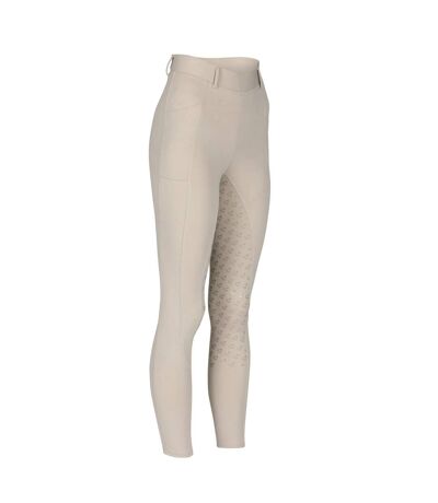 Womens/ladies albany horse riding tights beige Aubrion