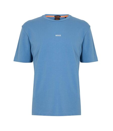 T-shirt Motif/style Logo Tchup Homme Bleu Boss