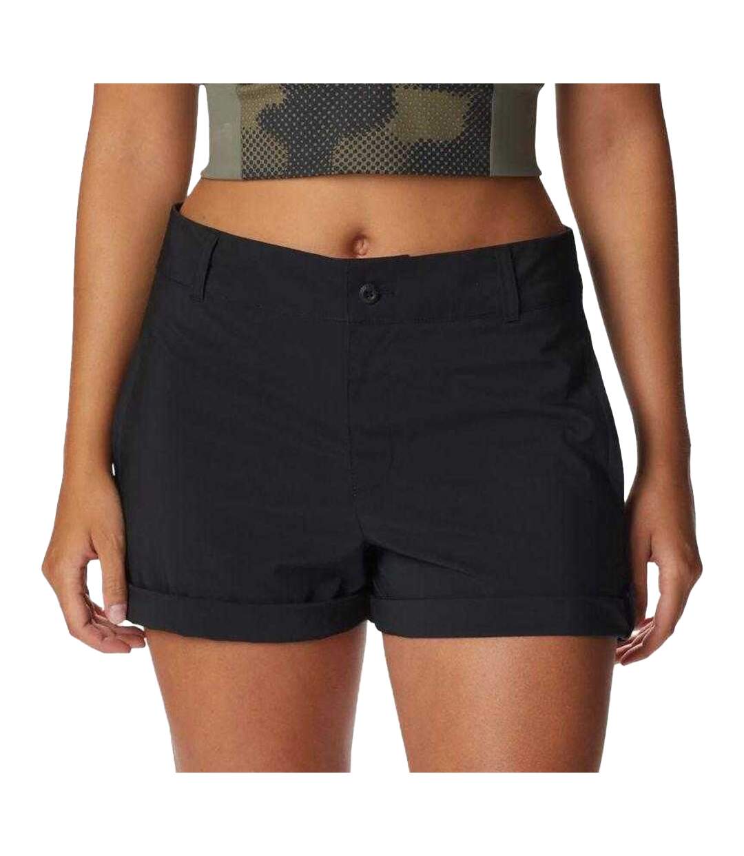 Short Silver Ridge Utility Femme Noir Columbia-1